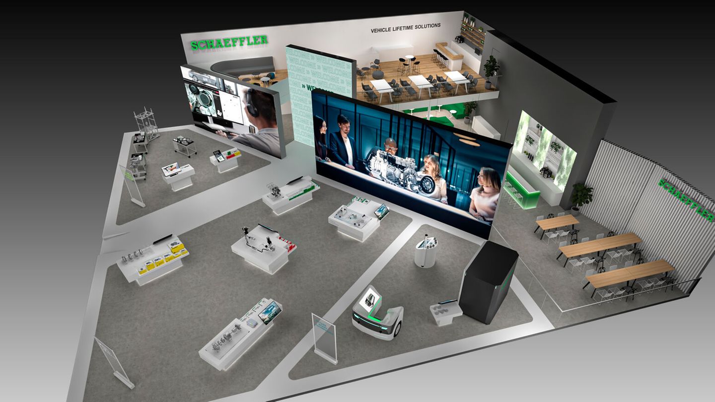 Schaeffler VLS Automechanika Messestand