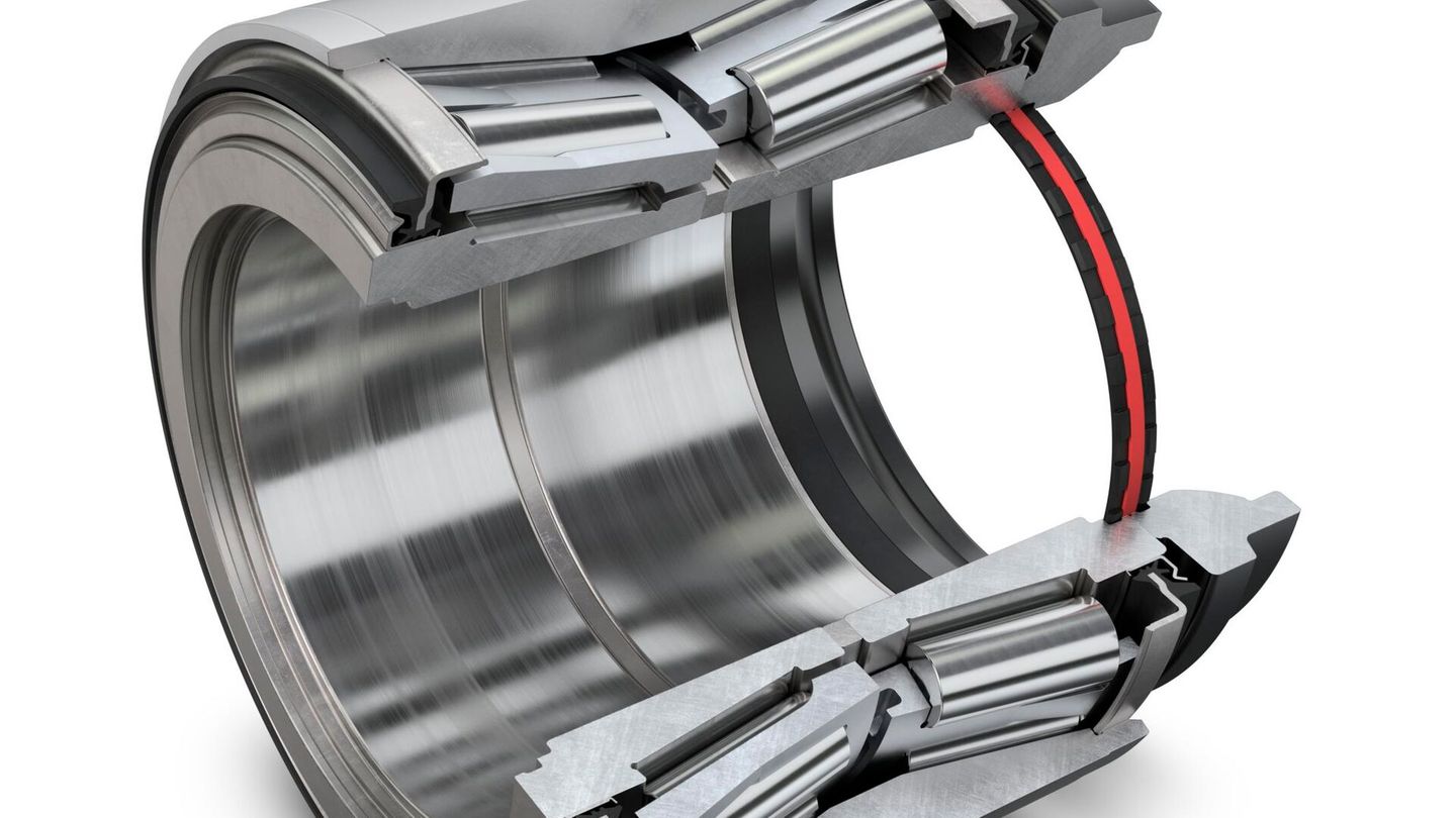 TAROL axlebox bearings (shown here with Class K seal) are certified according to both Europe’s EN 12080 standard and the American AAR standard.