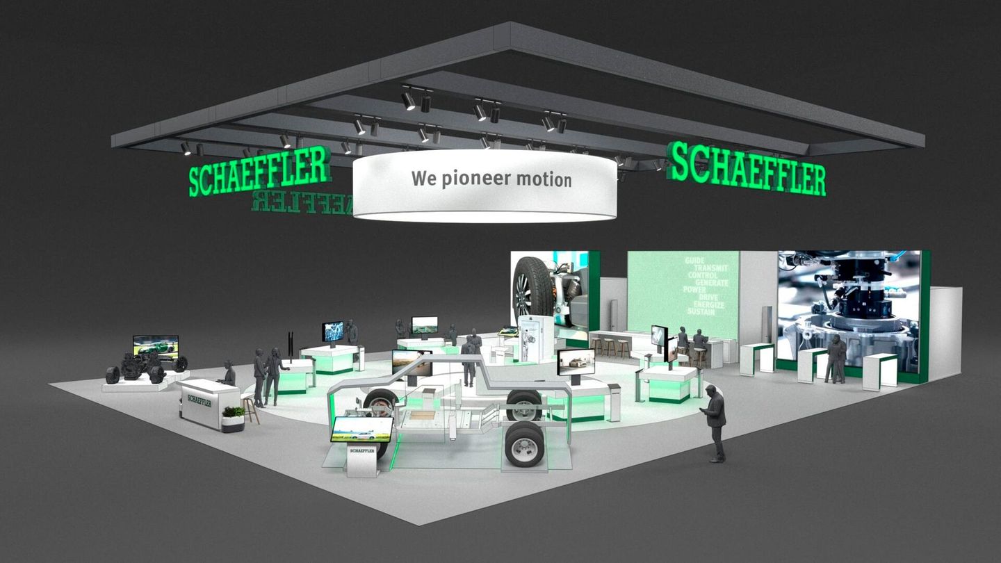 Schaeffler na CES 2025 (West Hall do LVCC, stand 4140) Imagem: Schaeffler