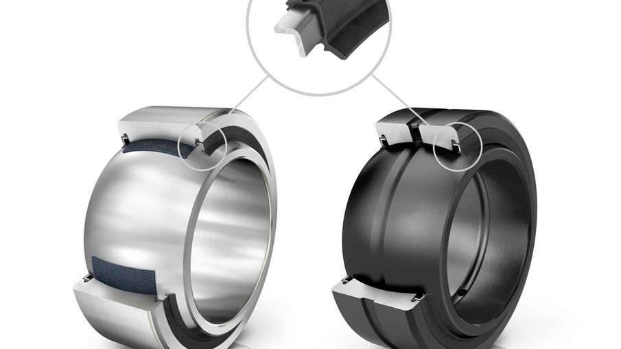 Robusti ed ecologici: Cuscinetti a strisciamento esenti da manutenzione per i perni di incernieramento dei mozzi (kingpin) e gli snodi delle macchine agricole e movimento terra