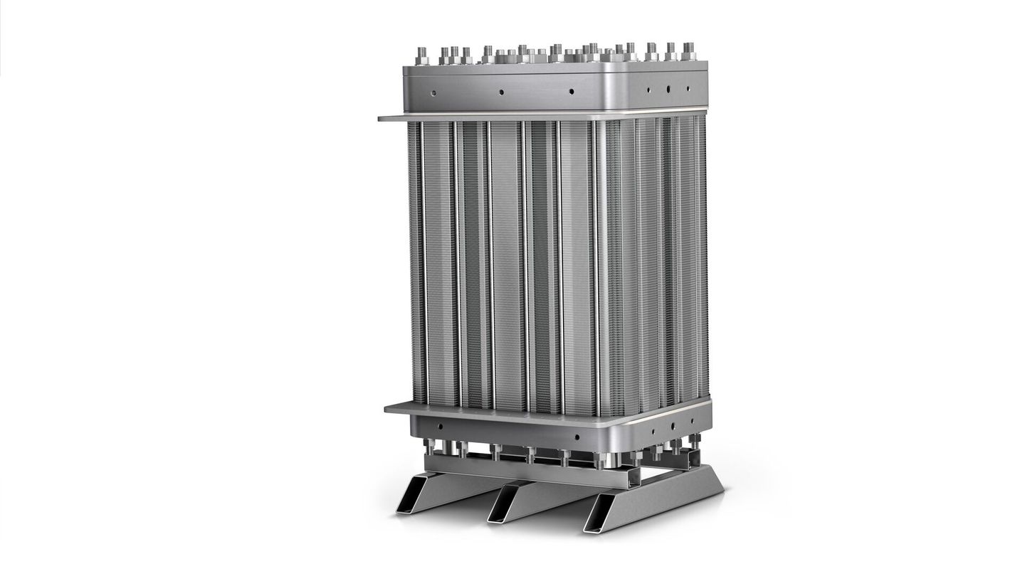 Schaeffler’s 1-megawatt electrolyzer can produce around 450 kilograms of green hydrogen per day.