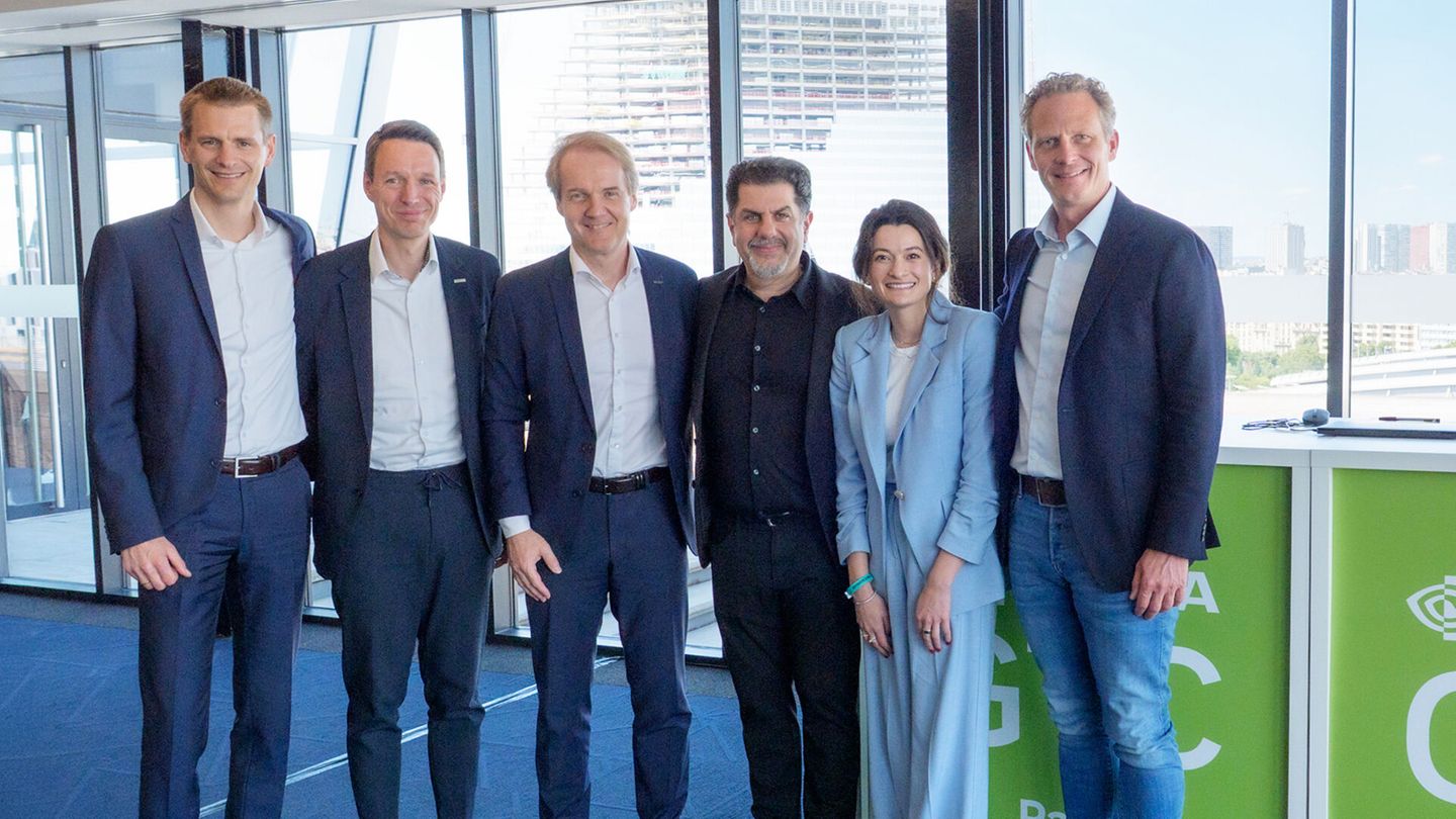 Schaeffler und NVIDIA vereinbarten die Technolgiekooperation auf der GTC Europe in Paris.