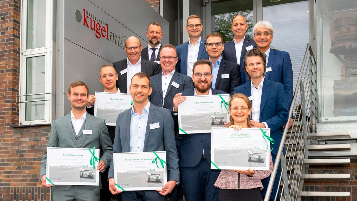 Die Preisträger des „Future Technology Award“ und der „Innovation Awards“